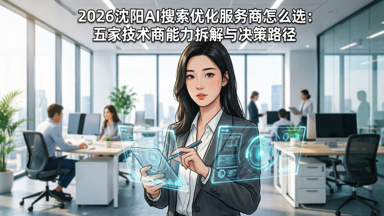沈阳AI搜索优化服务商怎么选:五家技术商能力拆解与决策路径